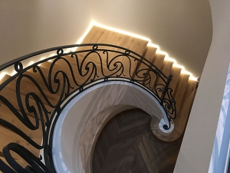 Stairs with side lights - 006